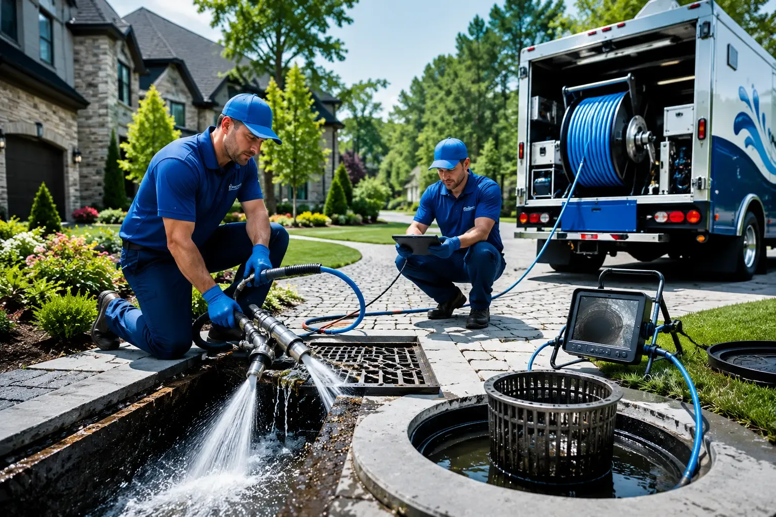 Local outdoor drain cleaning professionals in Destrehan, LA